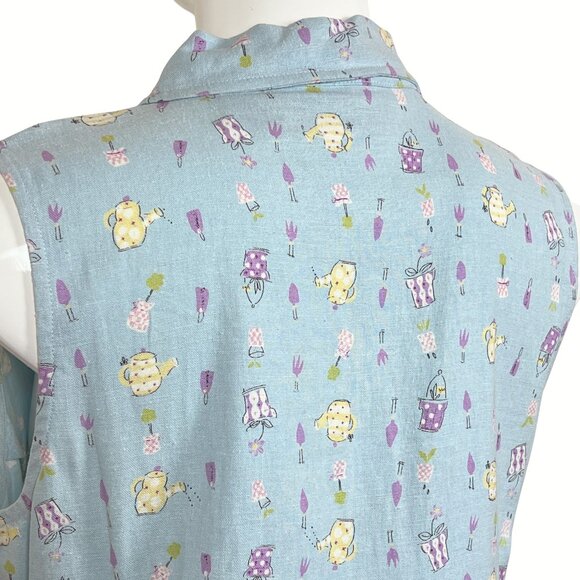 Studio Ease Boutique Shirt Dress Like NEW Linen & Rayon 🎉2X Host Pick🎉 - Picture 8 of 13